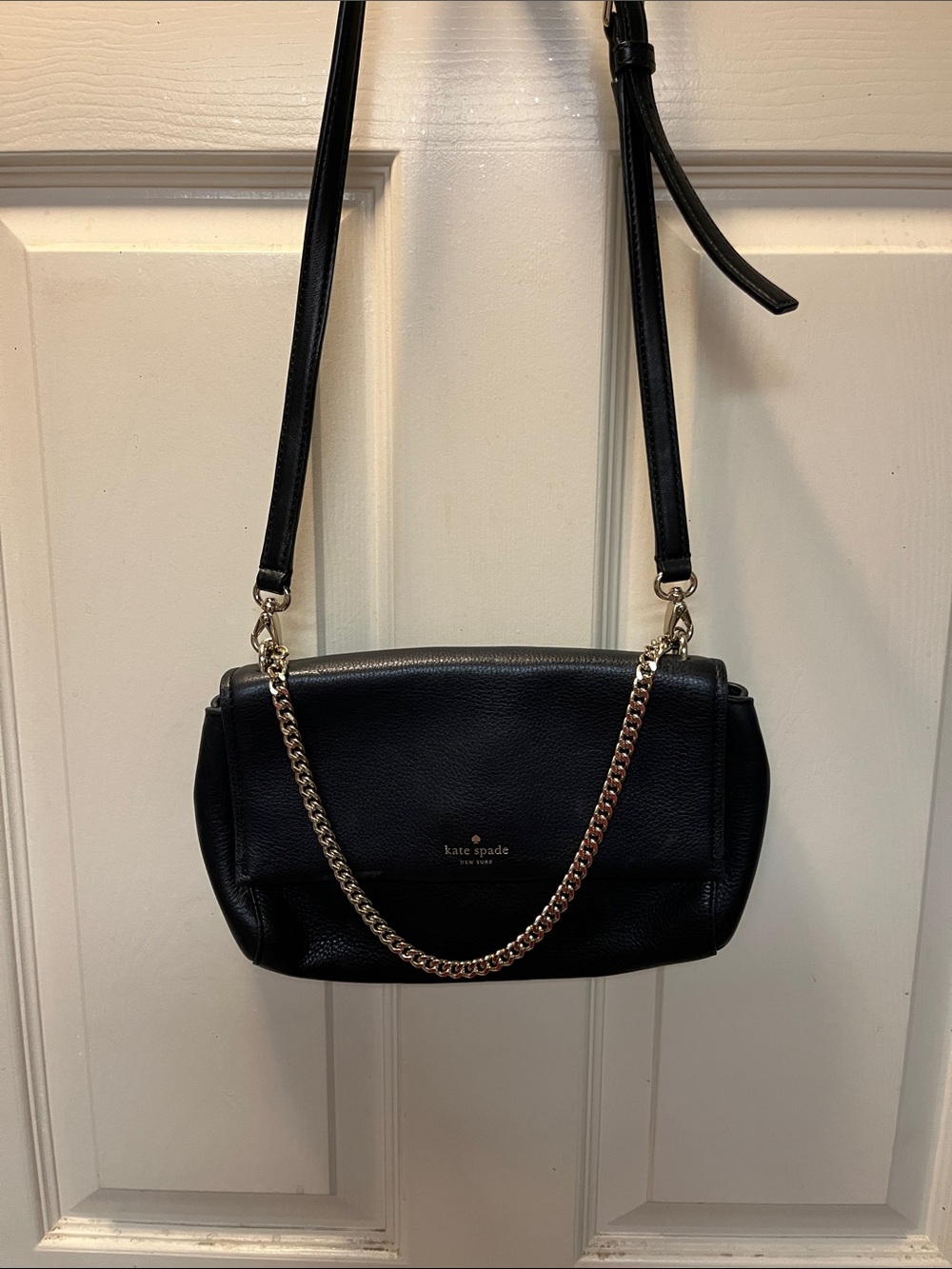 EUC Kate Spade NY Atwood Place Greer Crossbody Shoulder Bag Leather